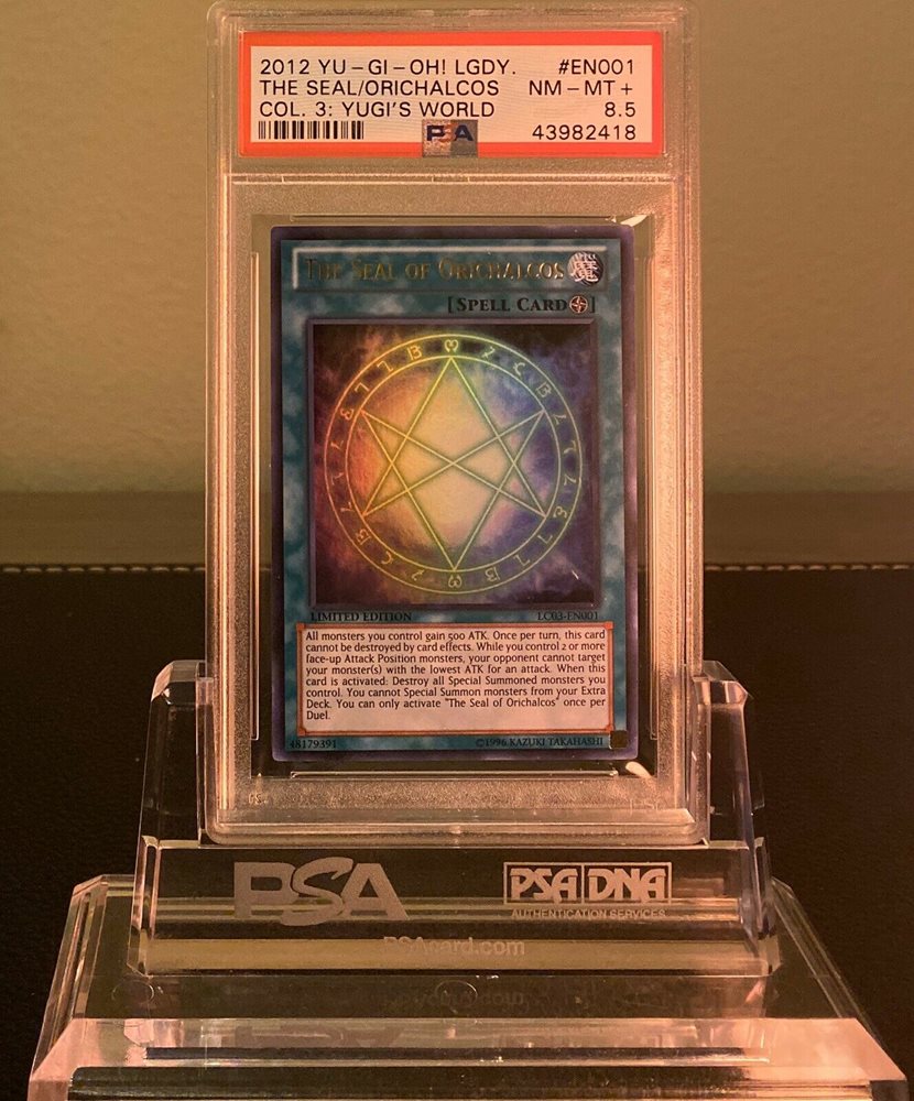 yugioh card seal of orichalcos Yugioh The Seal Of Orichalcos DRL3-EN070 1st Edition Ultra Rare Near M main image 1