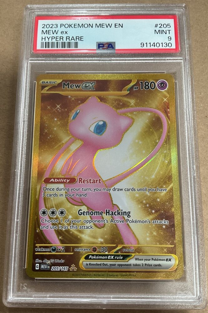 Auction Prices Realized Tcg Cards 2023 POKEMON MEW EN-151 Mew Ex