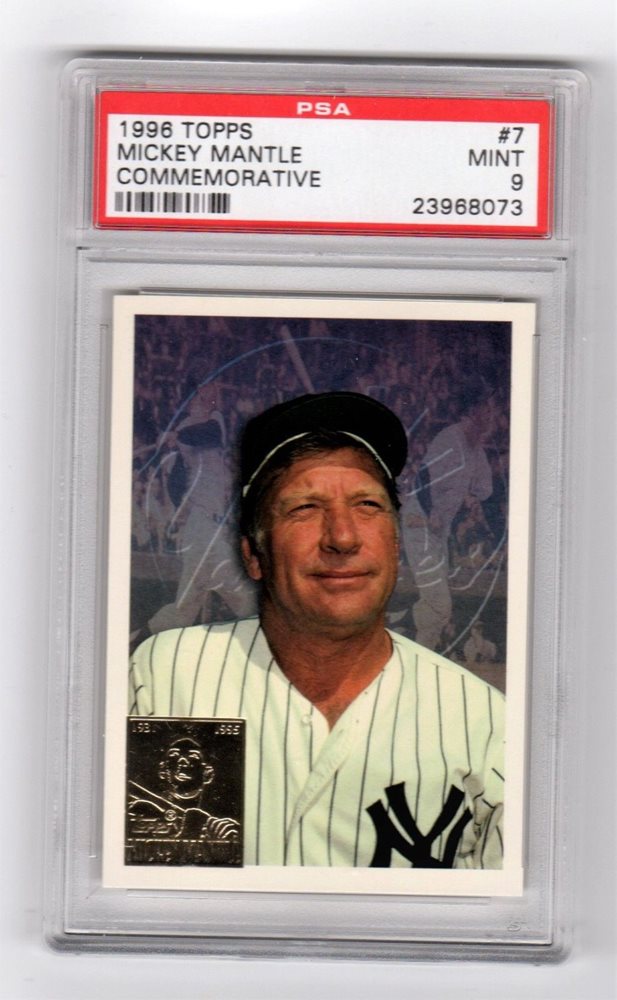 Auction Prices Realized Baseball Cards 1996 Topps Mickey Mantle