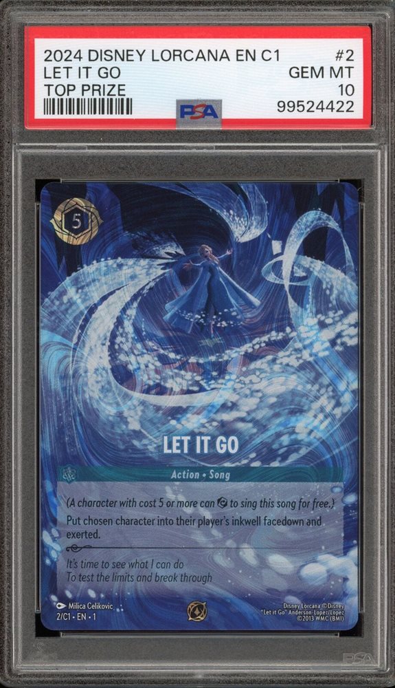 Auction Prices Realized Tcg Cards 2024 DISNEY LORCANA EN C1