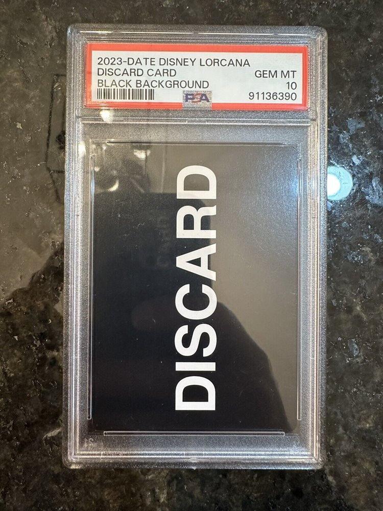 PSA10 初版　lorcana DISCARD エラーカード　希少　ロルカナ PSA10 初版 lorcana DISCARD エラーカード 希少 ロルカナ（PSA10