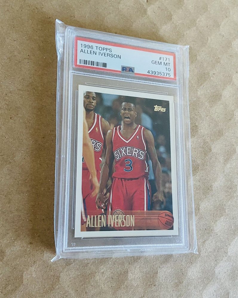 Auction Prices Realized Basketball Cards 1996 Topps Allen Iverson