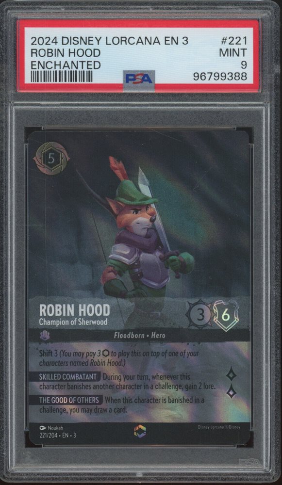 ベル　エンチャンテッド　psa9 Auction Prices Realized Tcg Cards 2024 DISNEY LORCANA EN 3