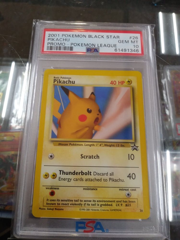 eBay Auction Item 185817449826 Tcg Cards 2001 Pokemon Promo Black Star