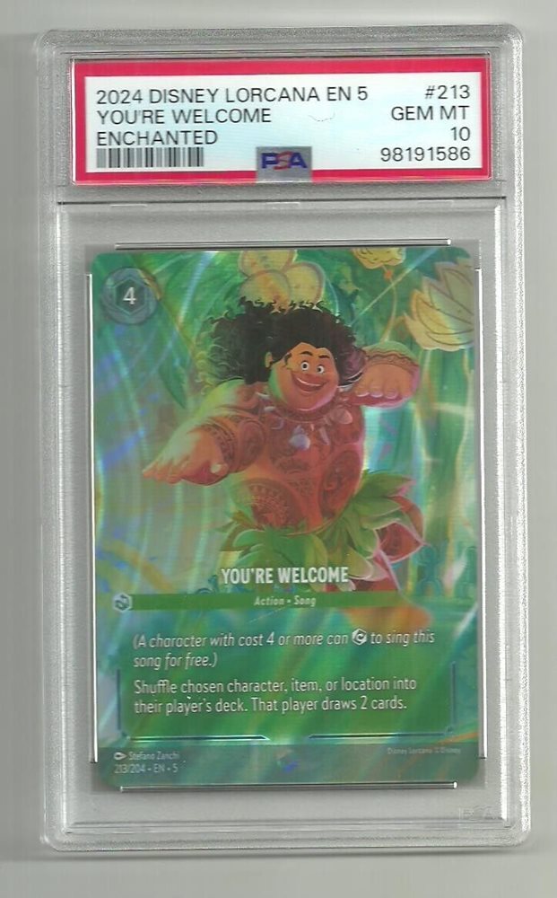 Auction Prices Realized Tcg Cards 2024 DISNEY LORCANA EN 5