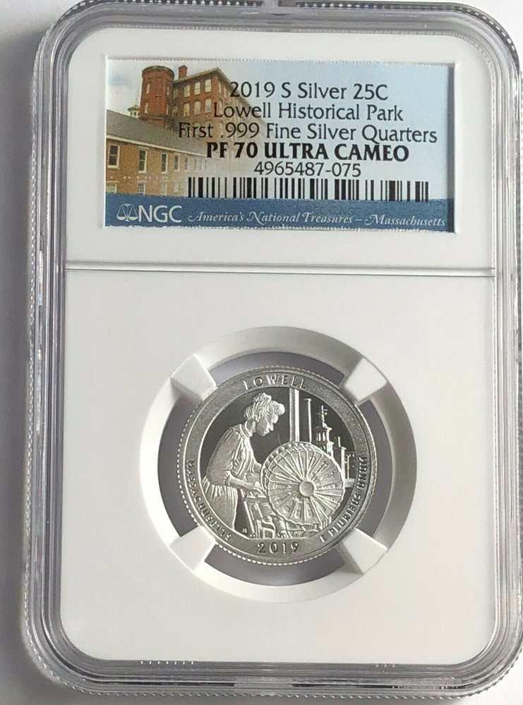 3634【NGC鑑定品PF70】2019年NGC記念メダル