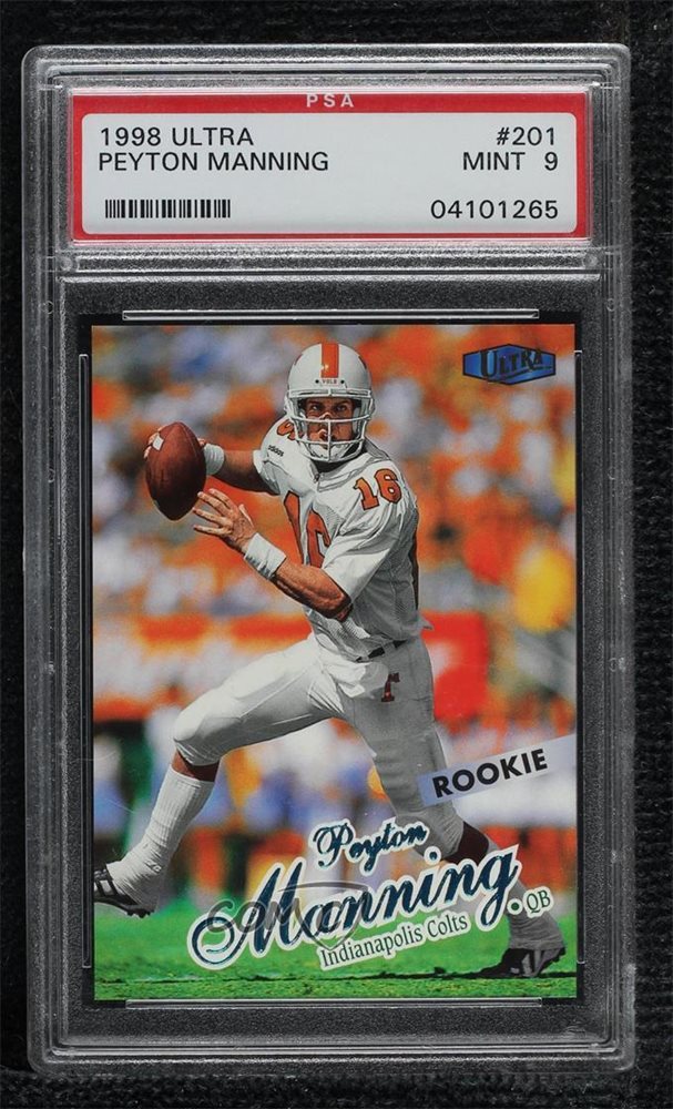 Auction Prices Realized Football Cards 1998 ULTRA Peyton Manning
