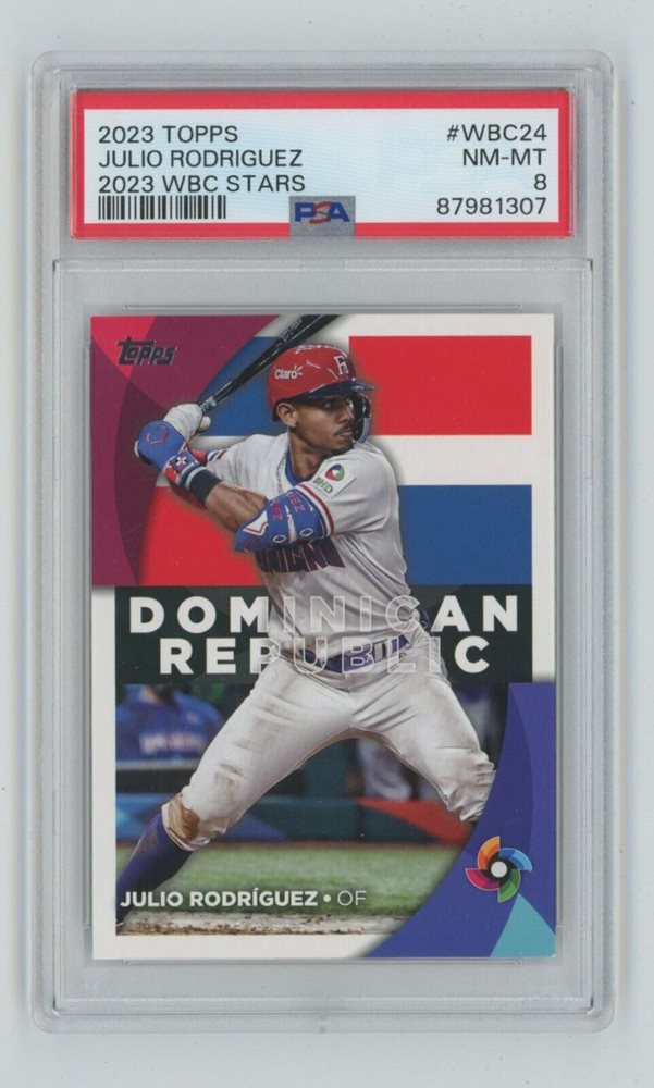 10シリ　topps wbc 2023 Julio Rodriguez ブラック 2023 TOPPS WBC IMAGE VAR-GOLD RAINBOW FOIL #59 JULIO