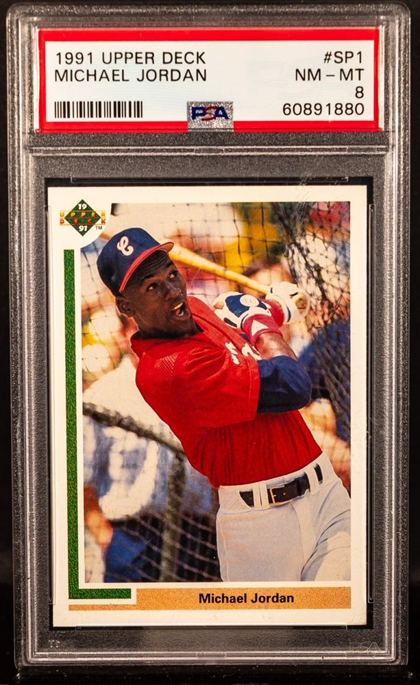 マイケルジョーダン　1991年MLB ルーキー MICHAEL JORDAN 1991 Upper Deck BASEBALL ROOKIE CARD! #SP1