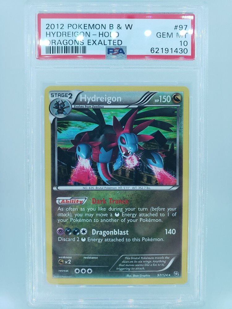 pokemon card wedding invitations Hydreigon Holo Rare #140/193 2023 Paldea Evolved Pokemon Card –  CTKollectables