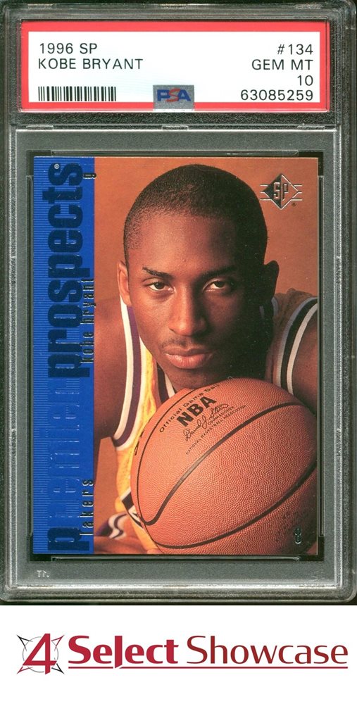 Auction Prices Realized Basketball Cards 1996 SP Kobe Bryant