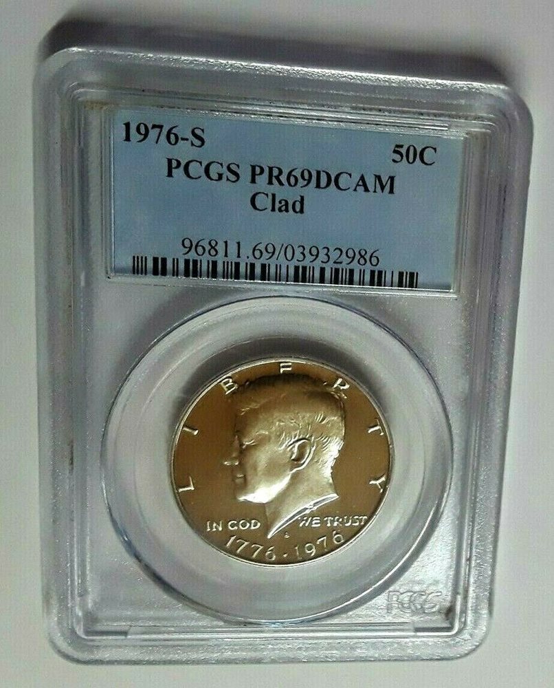 1976-S Bicentennial Kennedy Half PCGS Proof 69 DCAM, PR69DCAM