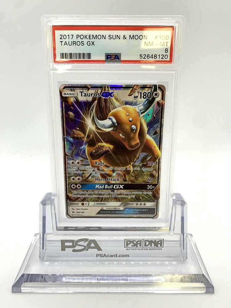 tauros gx pokemon card value Tauros-GX