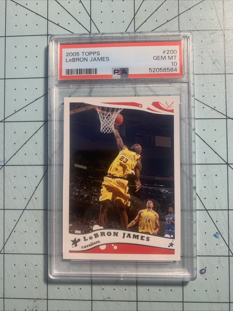 Auction Prices Realized Basketball Cards 2005 TOPPS Lebron James