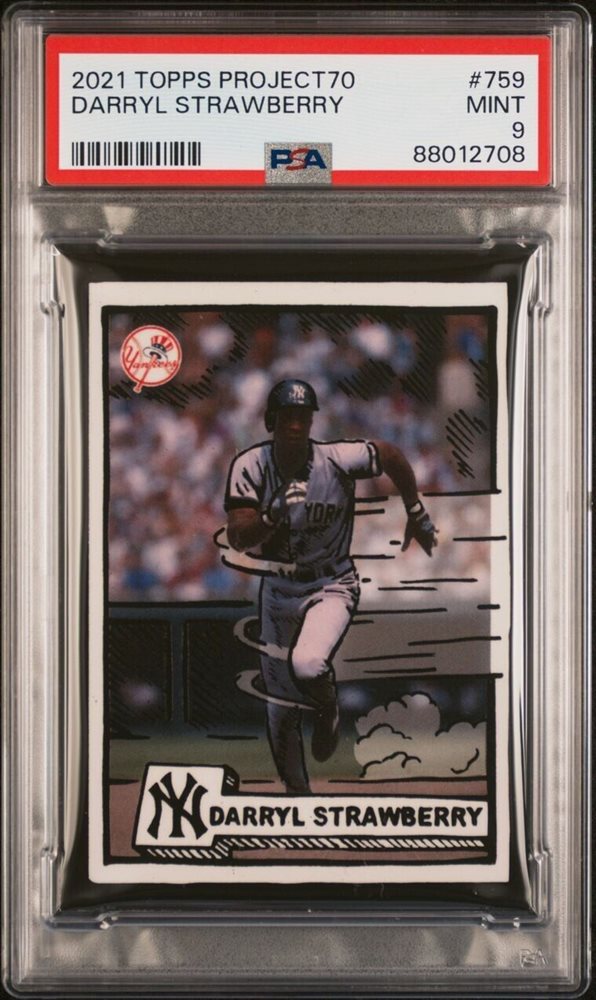 Darryl Strawberry Project70 カード Topps Project 70 219 Darryl