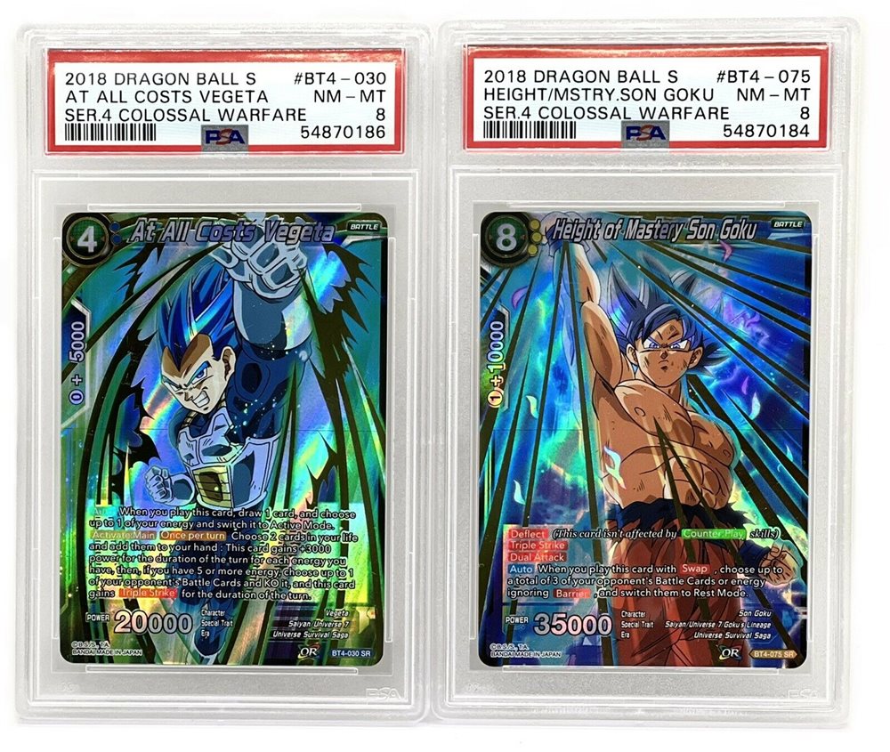 Dragon Ball Super Height Of Mastery Son Goku BT4-075 SR PSA 9 Colossal  Warfare - www.vitorcorrea.com