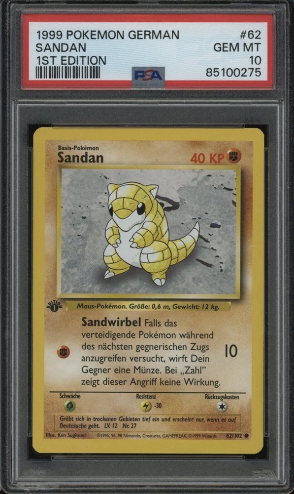 first edition german pokemon cards PSA 8 NM- MT Team Rocket Singles When I pulled 1ST EDITION