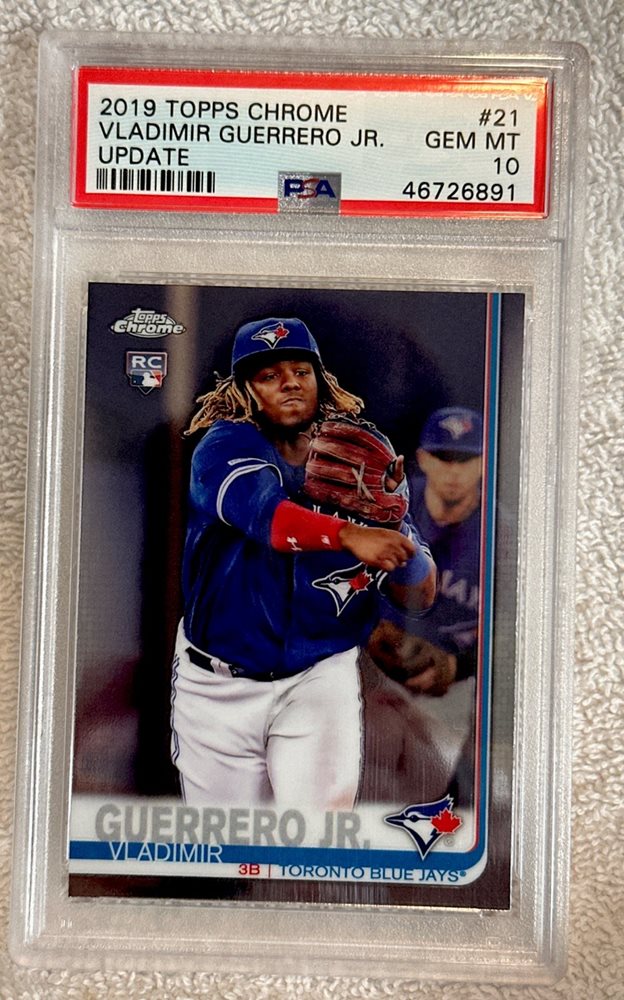【PSA10】Guerrero Jr. 2019 Topps Chrome RC Auction Prices Realized Baseball Cards 2019 TOPPS CHROME