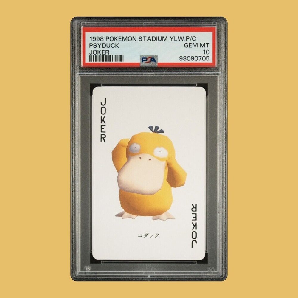 PSA10 1998年 ポケモン トランプ コダック JOKER Auction Prices Realized Non-Sport Cards 1998 POKEMON STADIUM