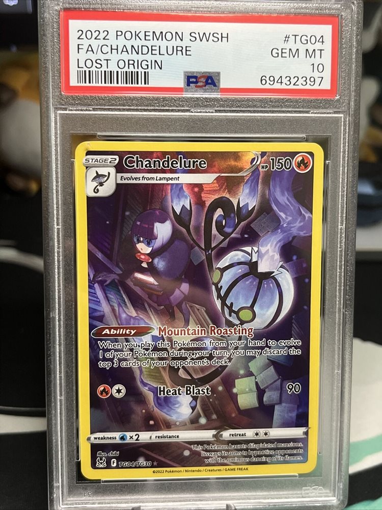 2022 ポケモンカード Chandelure ART RARE PSA10 Auction Prices Realized Tcg Cards 2022 POKEMON SWORD