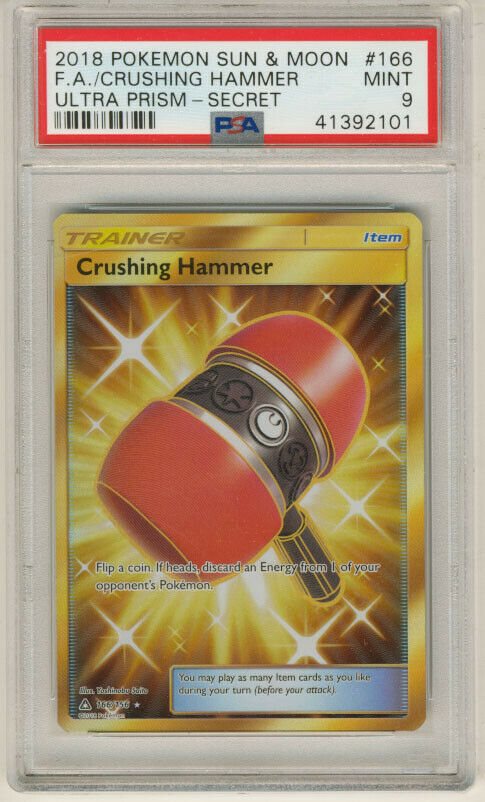 gold hammer pokemon card POKMON GAME M5 104/081 SR Crushing Originally released November 2 Pokemon TCG Enhanced Hammer Gold