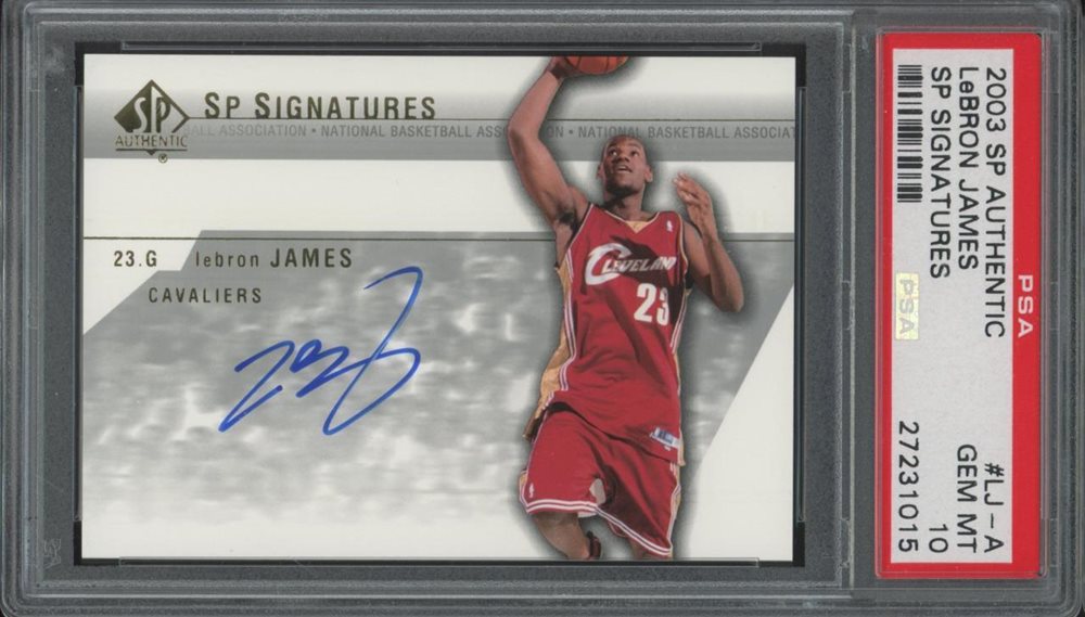 SP Authen Lebron James 23枚限定 直筆サインカード SP Authen Lebron James 23枚限定 直筆サインカード Yahoo