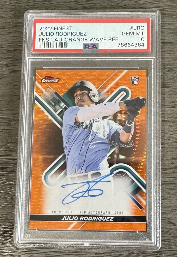 Auction Prices Realized Baseball Cards 2022 TOPPS FINEST FINEST