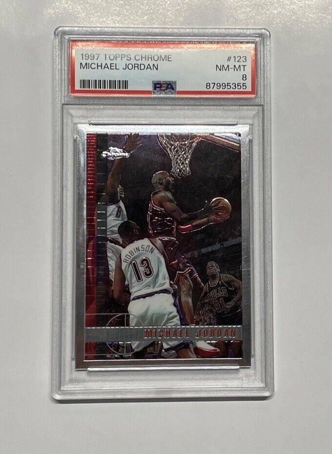 Auction Prices Realized Basketball Cards 1997 Topps Chrome Michael 