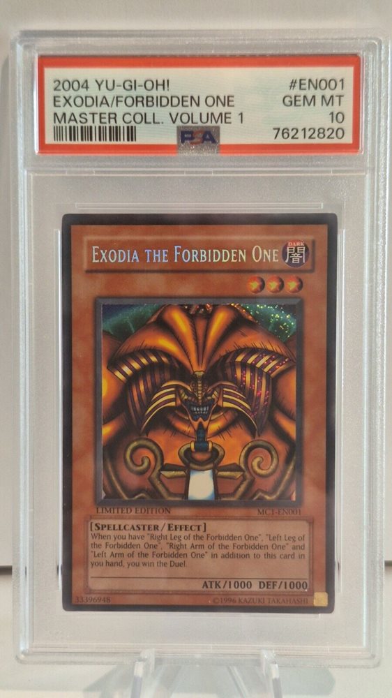 遊戯王　1999年 エクゾディア/フォービドゥン・ワン PSA 9 Auction Prices Realized Tcg Cards 1999 YU-GI-OH! JAPANESE