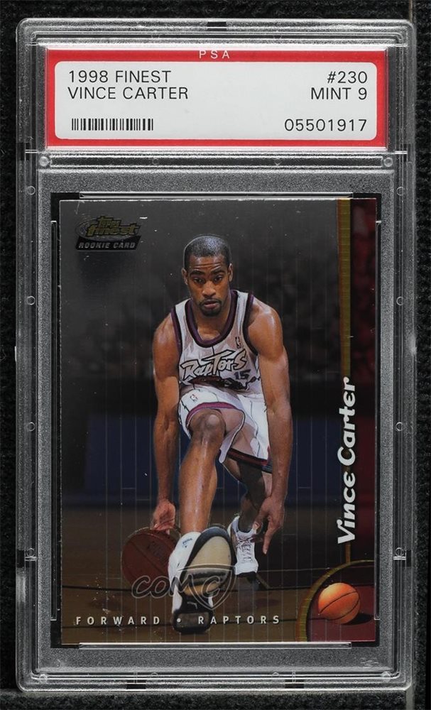 Auction Prices Realized Basketball Cards 1998 FINEST Vince