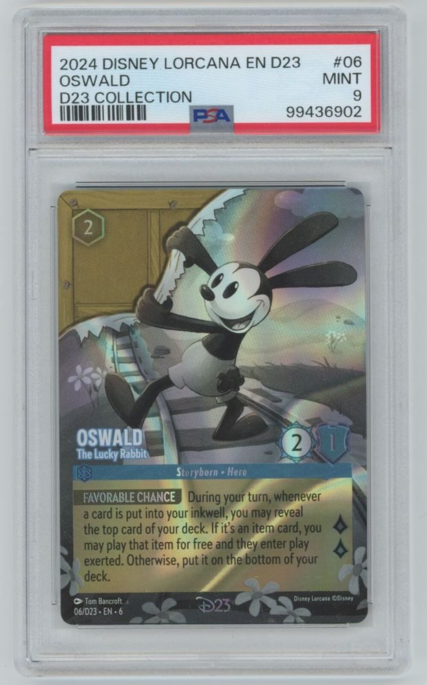 Auction Prices Realized Tcg Cards 2024 DISNEY LORCANA EN D23
