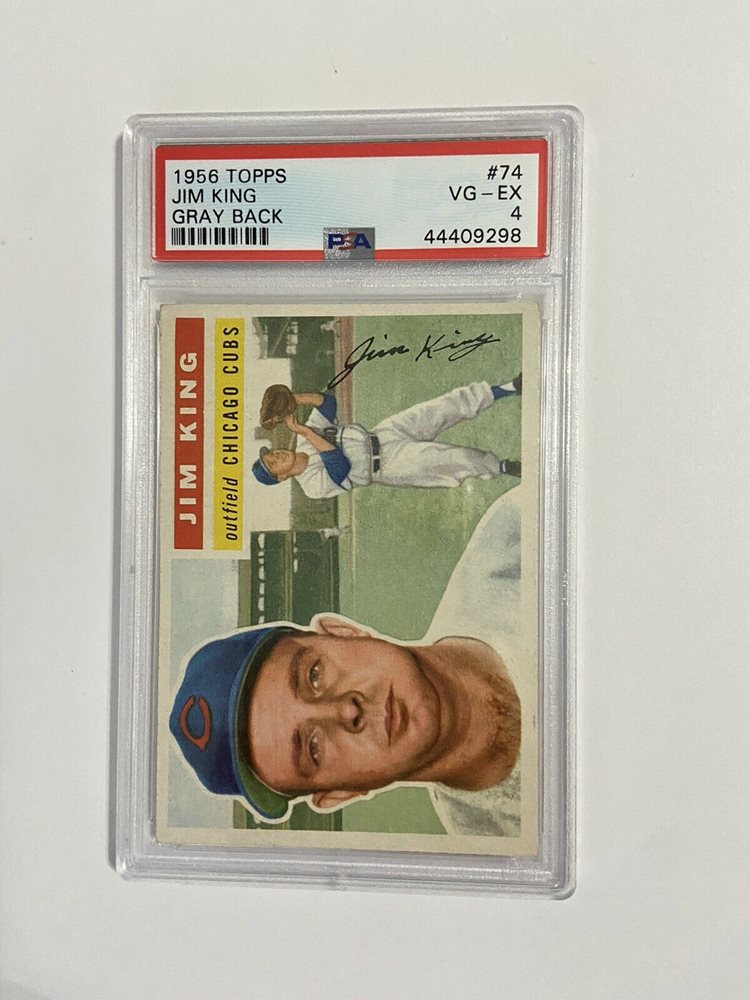 Auction Prices Realized Baseball Cards 1956 TOPPS Jim King