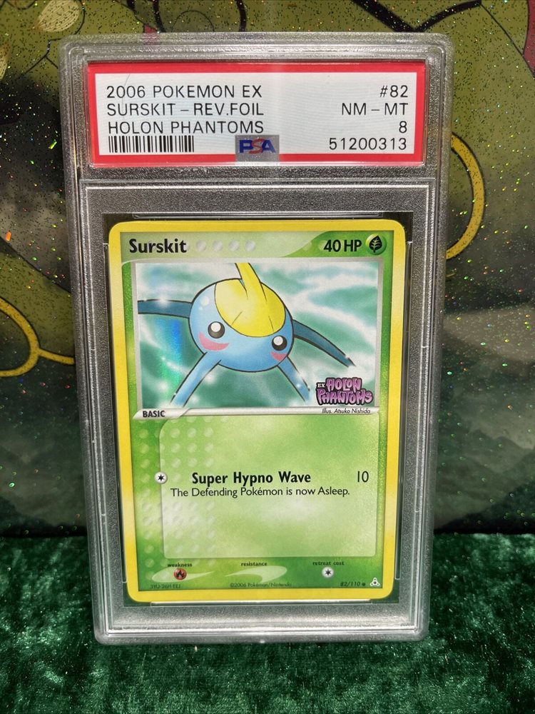 surskit pokemon card Pokemon Cards: SURSKIT 7/149 REVERSE HOLO # 24J100 – Archeron main image 1