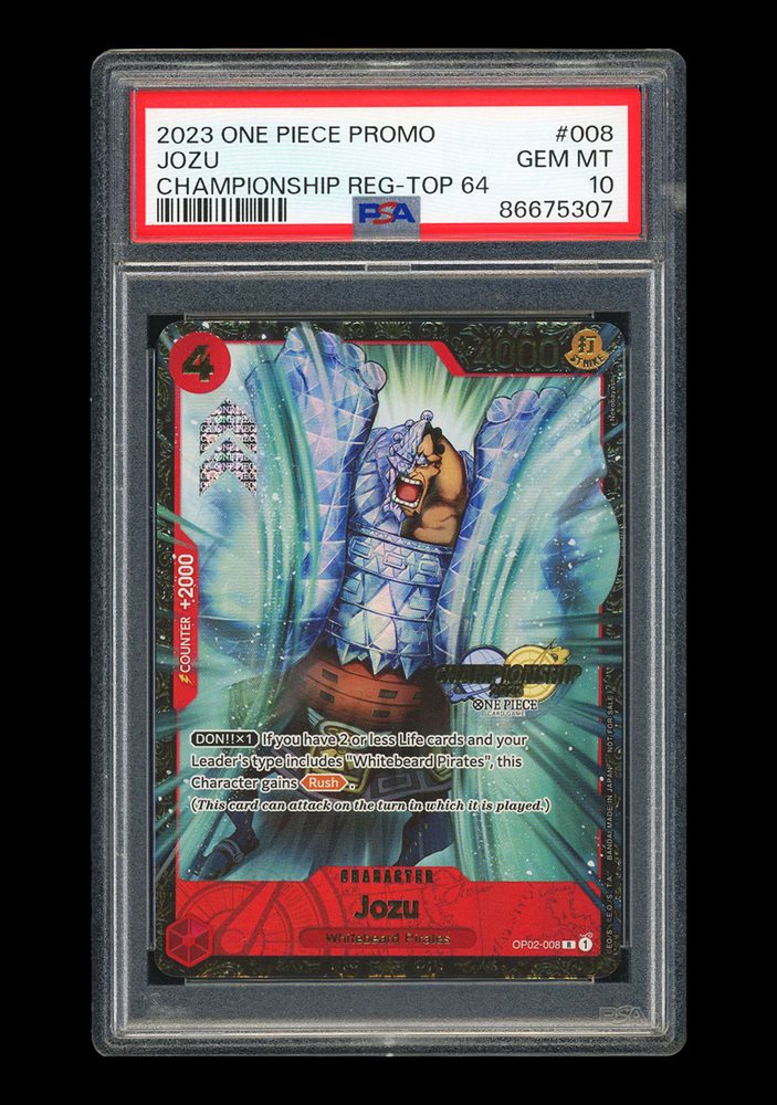Auction Prices Realized Tcg Cards 2023 ONE PIECE PROMOS Jozu