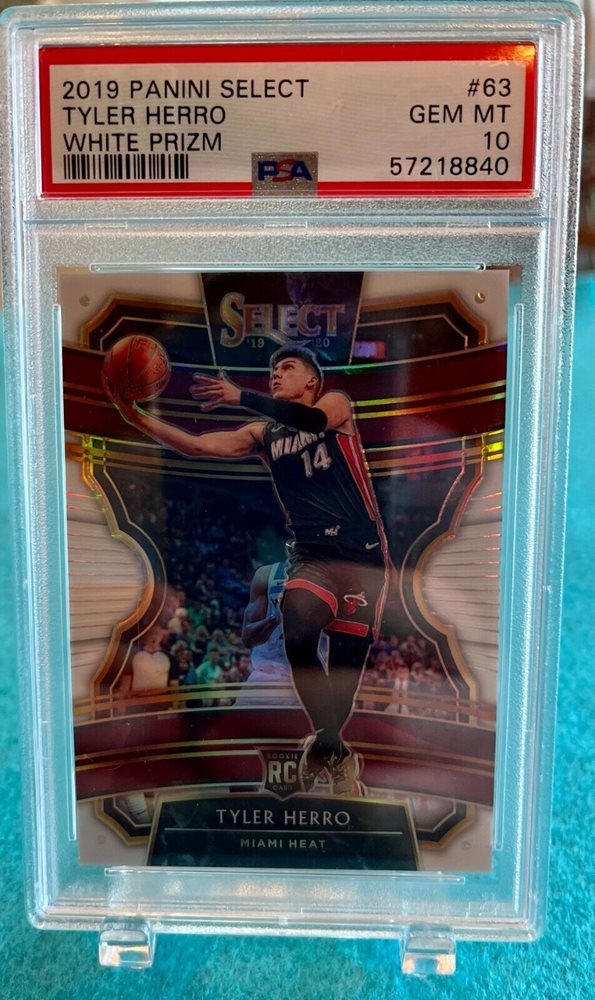 その他 TYLER HERRO SELECT RC /49 PSA10 PANINI Tyler Herro PINK Fluorescent RC /10 PSA9