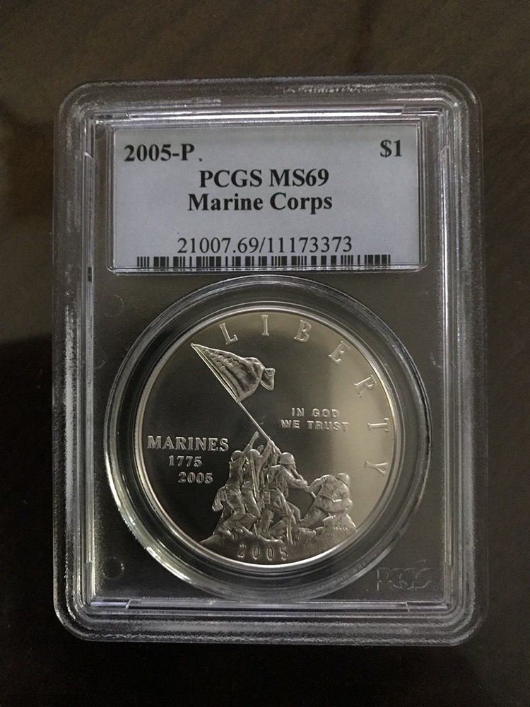 2003-P PCGS PR69DCAM First Flight Dollar New PCGS Label