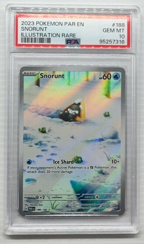 snorunt pokemon card 063/062}Snorunt AR main image 0