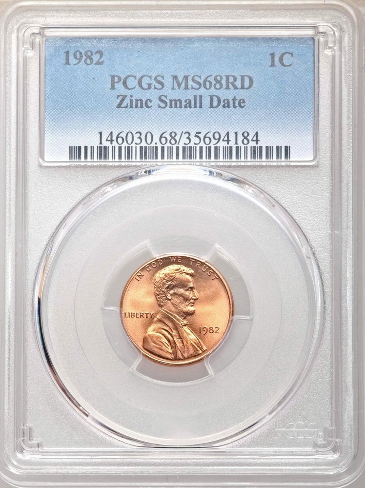 pii出品 1982 P Small Date BU Zinc Lincoln Cent (82PZS4) | eBay