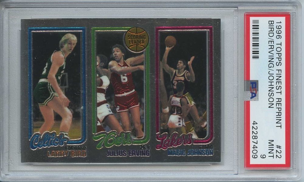 Auction Prices Realized Basketball Cards 1996 TOPPS FINEST REPRINT