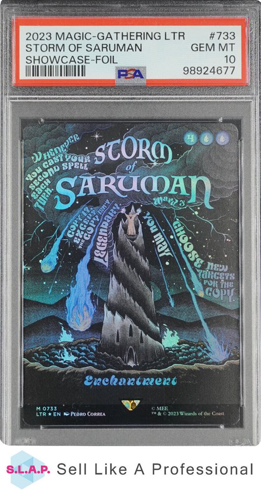 ☆m12751 LTR 733 サルマンの嵐/Storm of Saruman Storm of Saruman (#733) (Borderless) | The Lord of the Rings