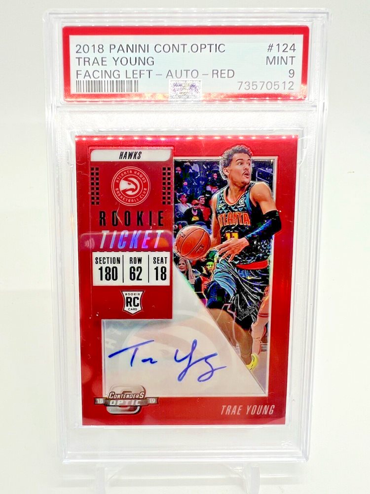 Trae Young Contenders Optic RC 鑑定済み Auction Prices Realized Basketball Cards 2018 PANINI