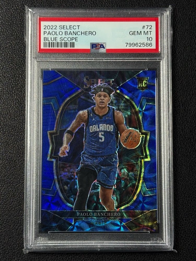 PSA10 paolo banchero select scope prizm