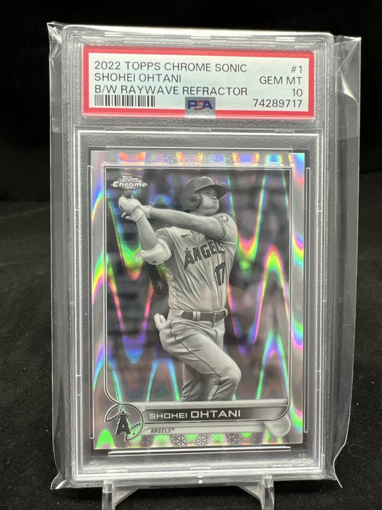 ゲームセンター・ゲームカード 2022 Topps Chrome Shohei Ohtani PSA WBC Shohei Ohtani #ASGC-16 Prices | 2022 Topps Chrome Update All