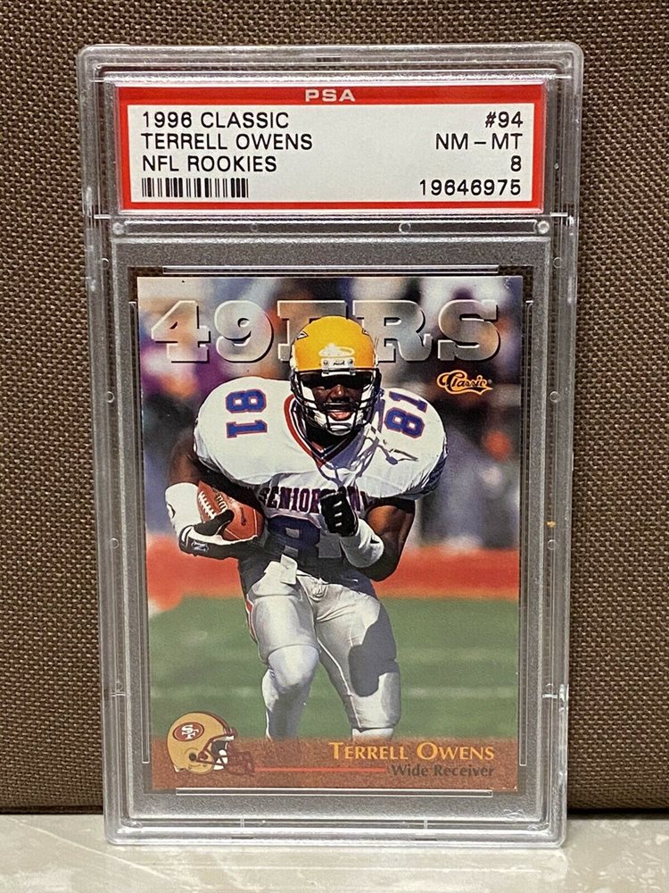その他 UpperDeck Terrell Owens NFL 1996 Rookie TERRELL OWENS 1996 Classic ROOKIE Football card #94