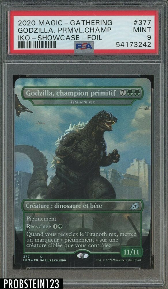 godzilla mtg cards ikoria Everquill Phoenix main image 0