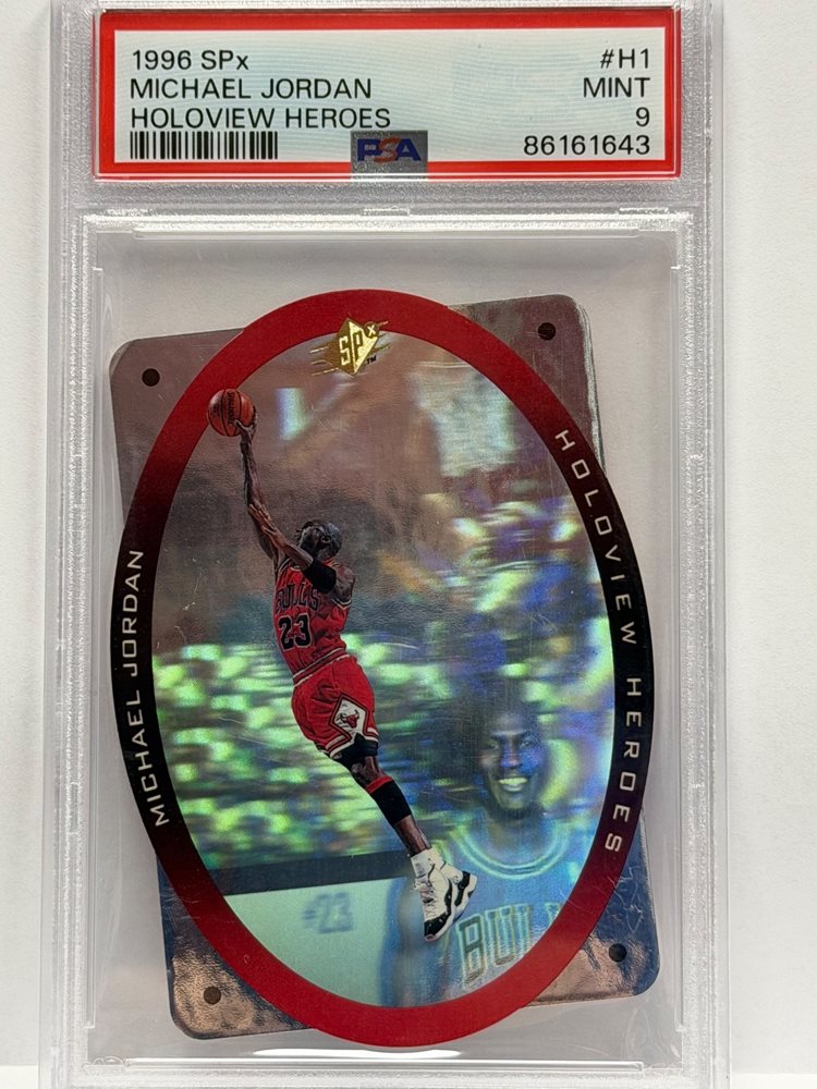 その他 MICHAEL JORDAN 1996 SPX HOLOVIEW HEROES 1996 UPPER DECK SPX MICHAEL JORDAN HOLOVIEW HEROES #H1 | eBay