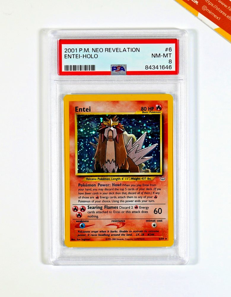 エンテイ ENTEI-HOLO PSA8 Auction Prices Realized Tcg Cards 2010 POKEMON JAPANESE