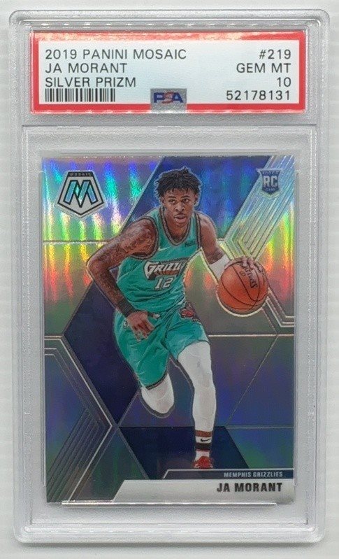 Auction Prices Realized Basketball Cards 2019 PANINI MOSAIC Ja Morant