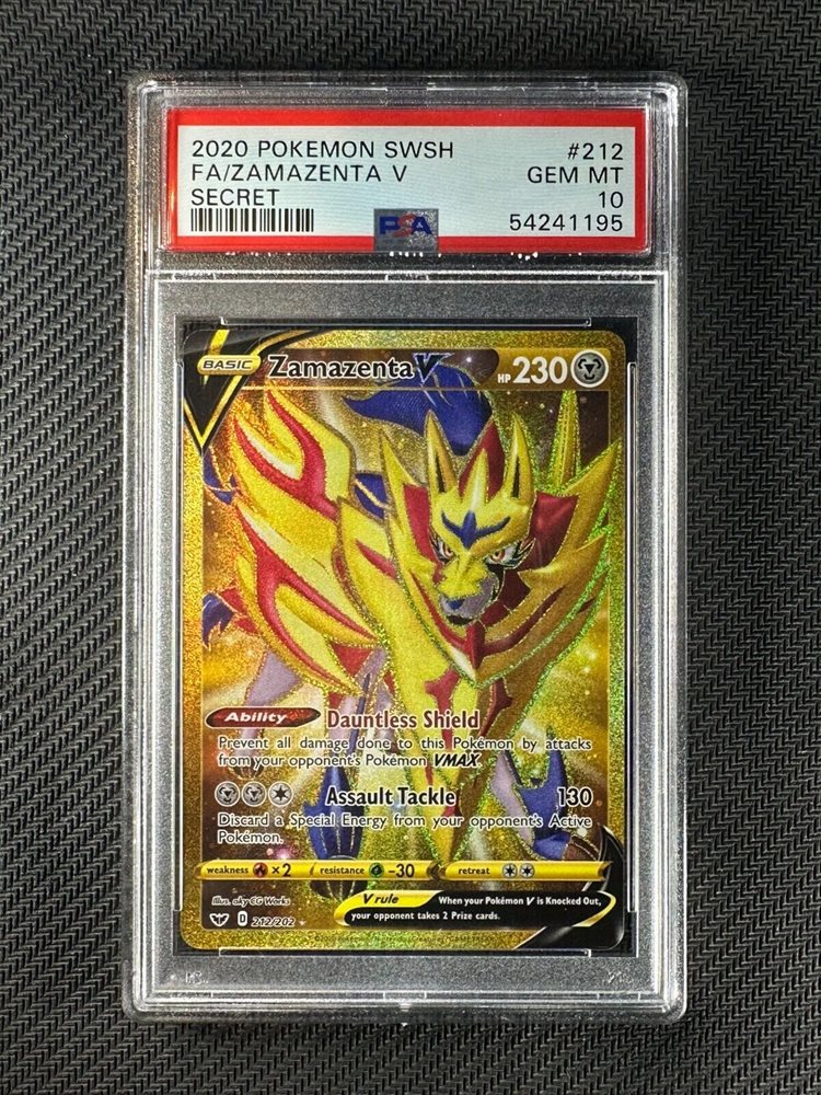 pokemon cards graded for sale Pokemon TCG Ultra Premium Collection Zacian & Zamazenta main image 0
