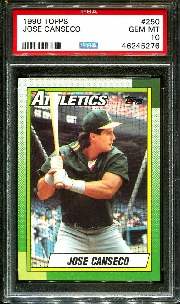 Auction Prices Realized Baseball Cards 1990 Topps Jose Canseco